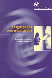 Cover of: Language and conceptualization