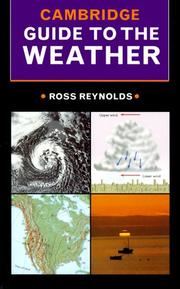 Cover of: Cambridge guide to the weather