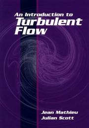 Cover of: An introduction to turbulent flow