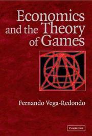 Cover of: Economics and the Theory of Games by Fernando Vega-Redondo