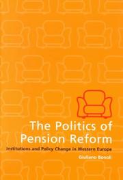 The Politics of Pension Reform by Giuliano Bonoli
