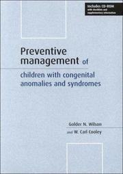 Cover of: Preventive Management of Children with Congenital Anomalies and Syndromes