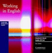 Cover of: Working in English Audio CD Set (Working in English)