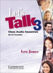 Cover of: Let's Talk 3 Audio Cassettes (Let's Talk) by 