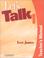 Cover of: Let's Talk 1 Teacher's Manual (Let's Talk)