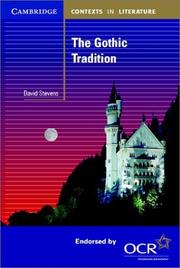 Cover of: The gothic tradition