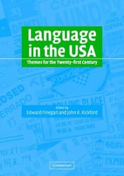 Cover of: Language in the USA: Themes for the Twenty-first Century