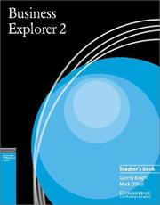 Cover of: Business Explorer 2 Teacher's book by Mark O'Neil, James Hunter