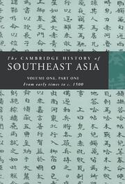 Cover of: The Cambridge history of Southeast Asia by edited by Nicholas Tarling.