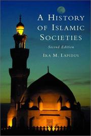 Cover of: A History of Islamic Societies by Ira M. Lapidus