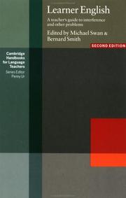 Cover of: Learner English by [edited by] Michael Swan and Bernard Smith.