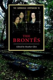 Cover of: The Cambridge companion to the Brontës