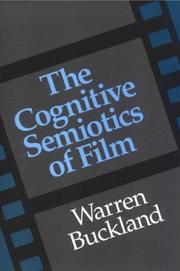 Cover of: The cognitive semiotics of film