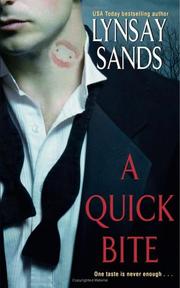 Cover of: A Quick Bite by Lynsay Sands