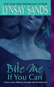Cover of: Bite me if you can