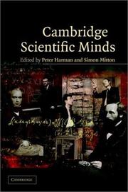 Cover of: Cambridge Scientific Minds