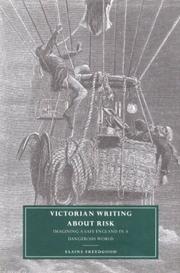 Cover of: Victorian writing about risk: imagining a safe England in a dangerous world