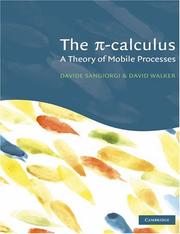 Cover of: The Pi Calculus by Davide Sangiorgi, David Harry Walker