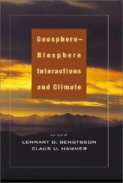 Cover of: Geosphere-Biosphere Interactions and Climate by 