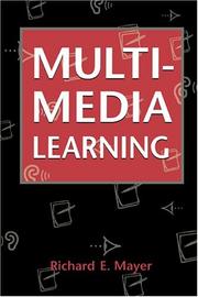 Cover of: Multimedia Learning by Richard E. Mayer