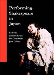 Cover of: Performing Shakespeare in Japan