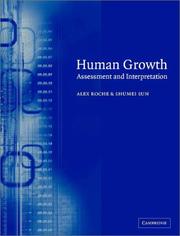 Cover of: Human Growth by Alex F. Roche, Shumei S. Sun
