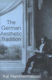 Cover of: The German Aesthetic Tradition