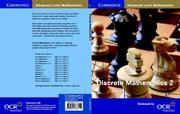 Cover of: Discrete Mathematics 2 (Cambridge Advanced Level Mathematics)