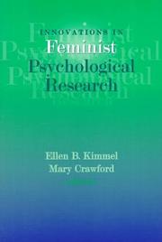 Cover of: Innovations in Feminist Psychological Research (Psychology of Women Quarterly Volume 23, Numbers 1 and 2) by 