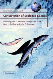 Cover of: Conservation of Exploited Species by 