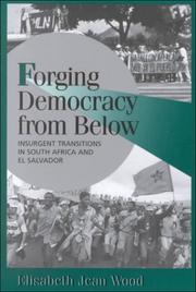 Cover of: Forging Democracy from Below by Elisabeth Jean Wood, Elisabeth Jean Wood