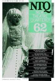 Cover of: New Theatre Quarterly 62 (New Theatre Quarterly)