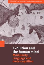 Cover of: Evolution and the Human Mind by 