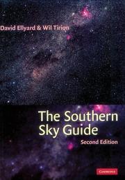 Cover of: The southern sky guide