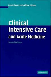 Cover of: Clinical Intensive Care and Acute Medicine