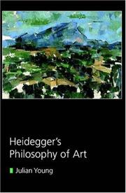 Cover of: Heidegger's philosophy of art