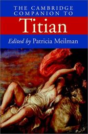 Cover of: The Cambridge companion to Titian