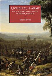 Cover of: Richelieu's army by David Parrott