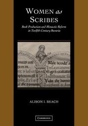 Women as scribes by Alison I. Beach