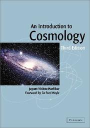 Cover of: An introduction to cosmology by Jayant Vishnu Narlikar
