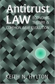 Cover of: Antitrust Law