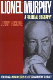 Cover of: Lionel Murphy by Jenny Hocking