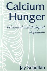 Cover of: Calcium Hunger by Jay Schulkin