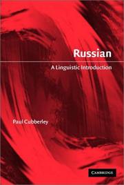 Cover of: Russian: A Linguistic Introduction