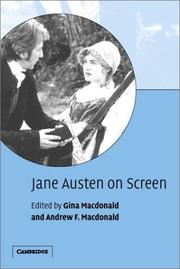 Cover of: Jane Austen on screen by edited by Gina Macdonald and Andrew Macdonald.