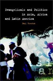 Cover of: Evangelicals and Politics in Asia, Africa and Latin America
