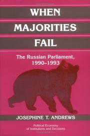 When Majorities Fail by Josephine T. Andrews