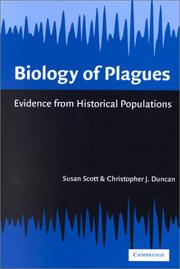 Cover of: Biology of Plagues by Susan Scott, Christopher J. Duncan