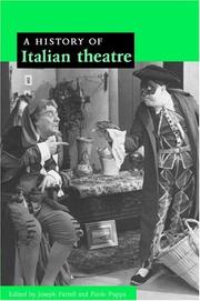 Cover of: A History of Italian Theatre by Joseph Farrell, Paolo Puppa