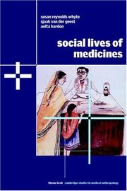Cover of: Social Lives of Medicines (Cambridge Studies in Medical Anthropology)